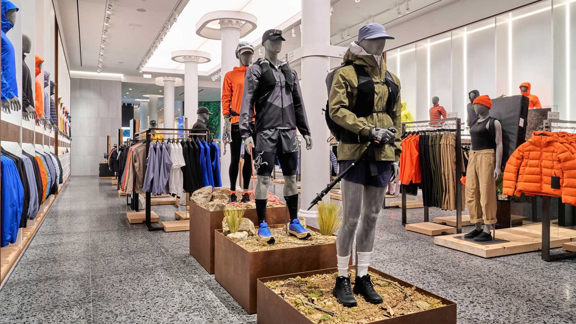 Arc'Teryx Soho Flagship store photography