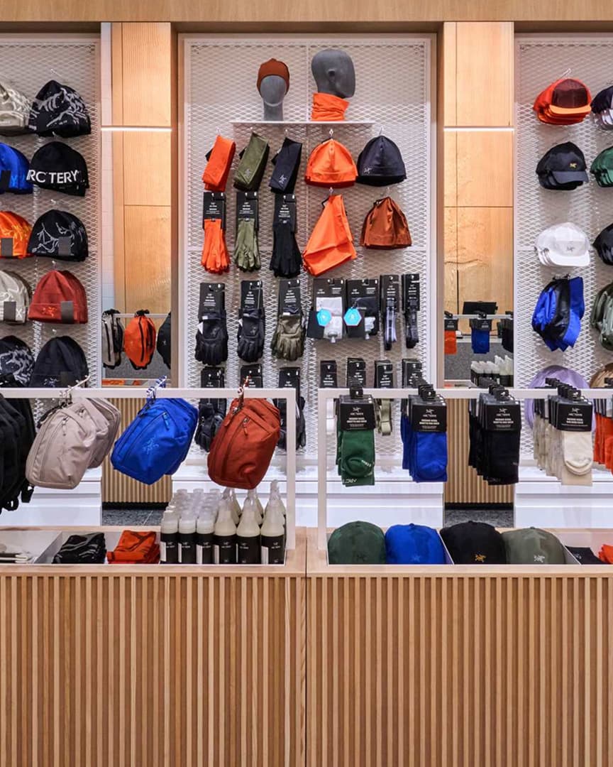 Arc'Teryx Soho Flagship store photography