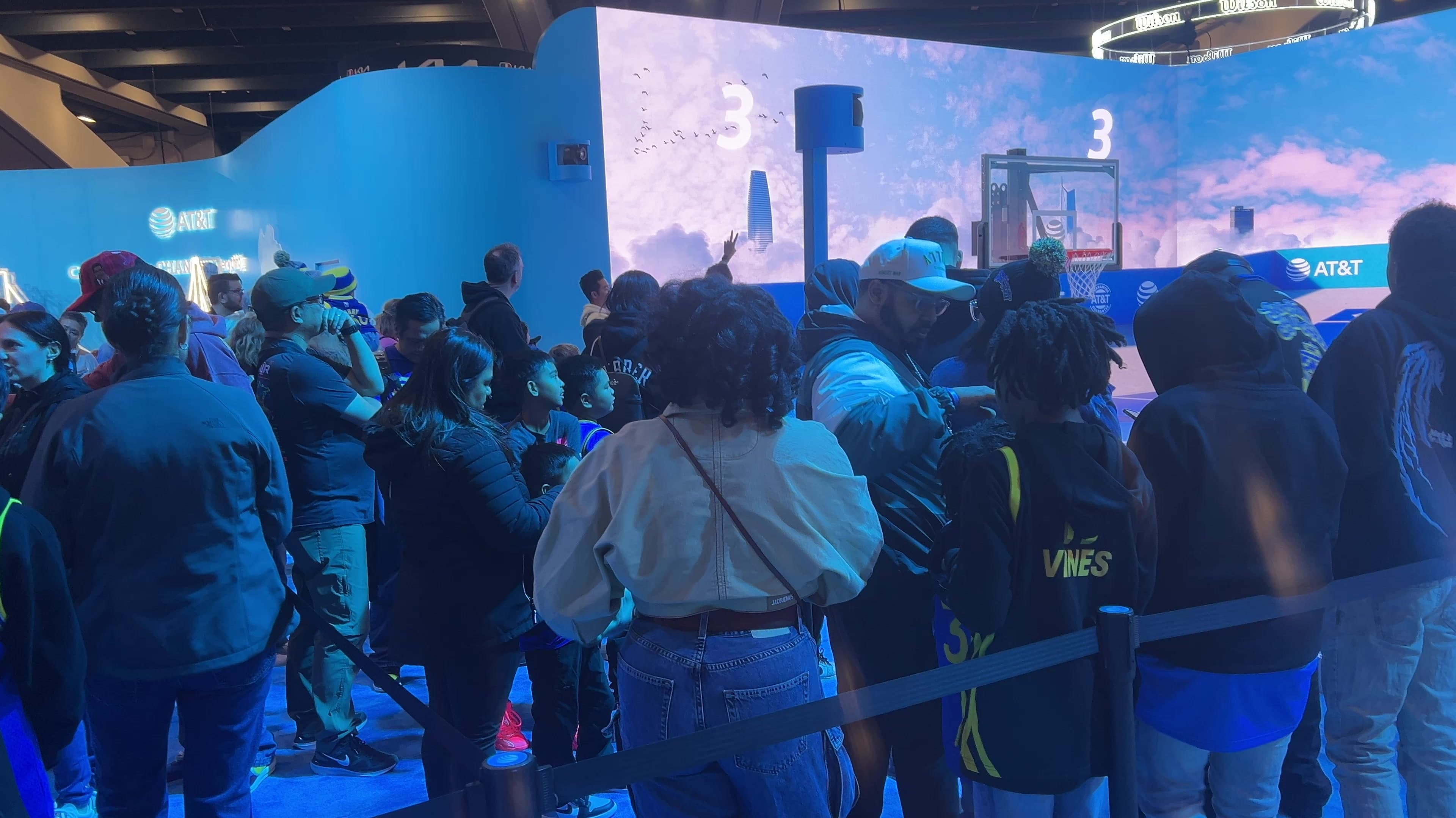 AT&T Slam Dunk Experience event video