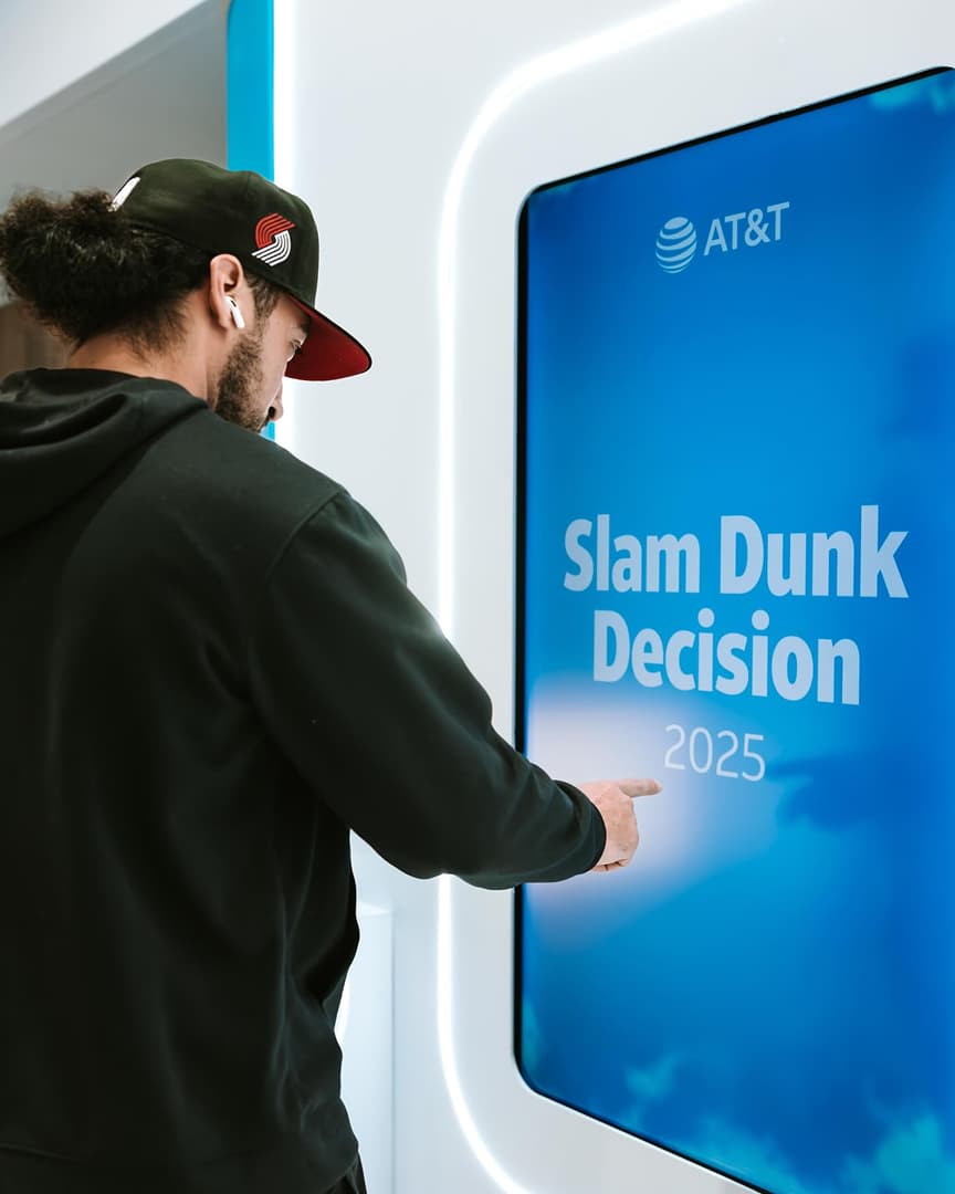 AT&T Slam Dunk Experience event photo