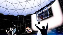 Coinbase Moonshot NBA All Star activation photography