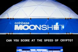 Coinbase Moonshot NBA All Star activation photography