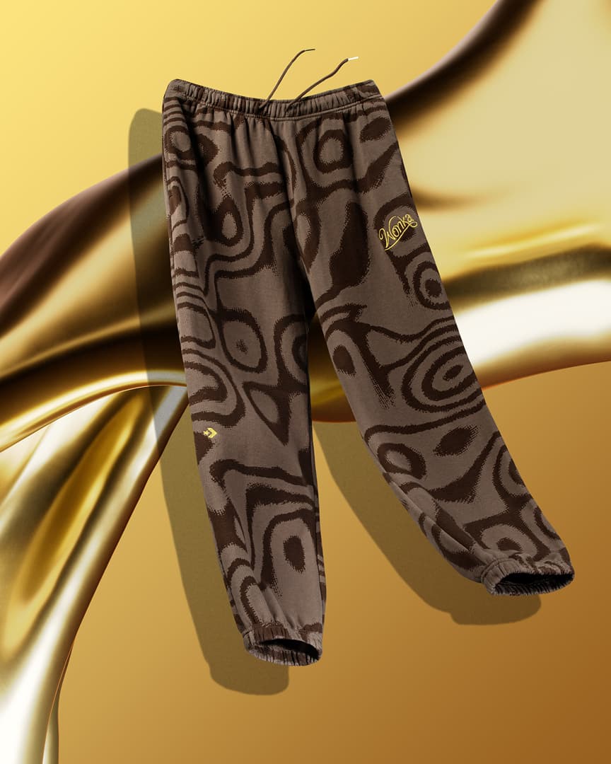 Converse x Wonka Collab Product Campaign apparel photography