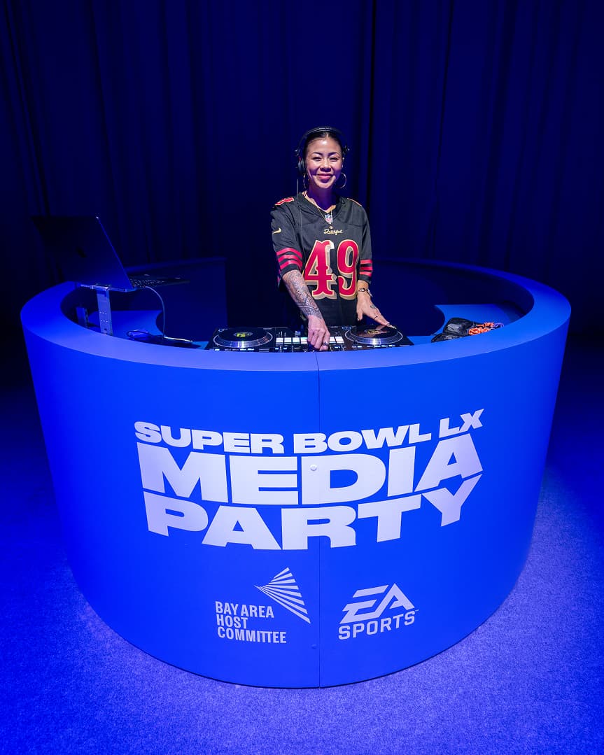 EA Sports SBLX Media Week event portrait