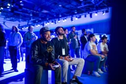 EA Sports SBLX Media Week wide shot