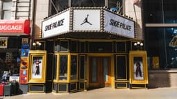 Shoe Palace x Jordan Apartment 23 installation