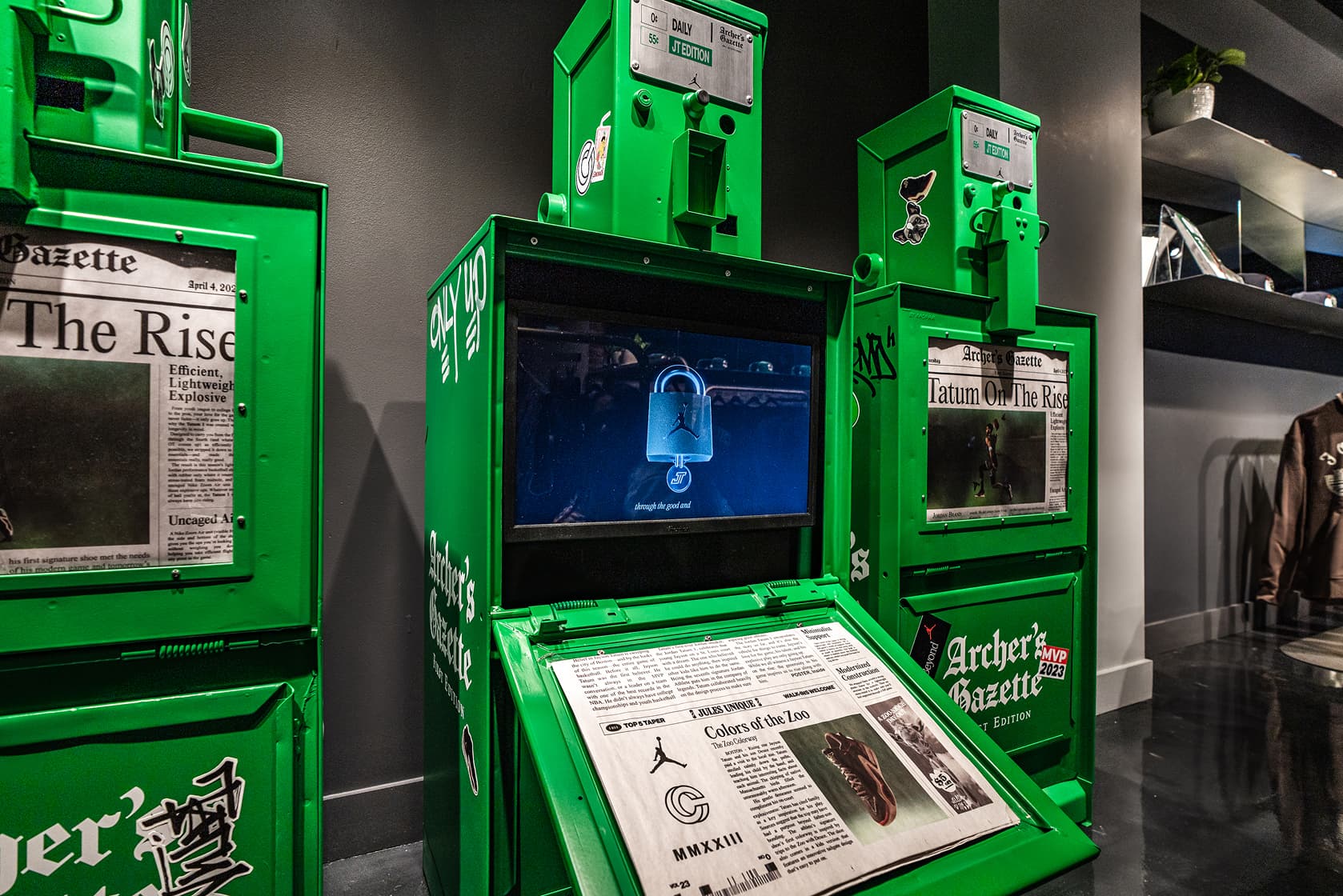 Jordan Tatum 1 Launch at Concepts event photography