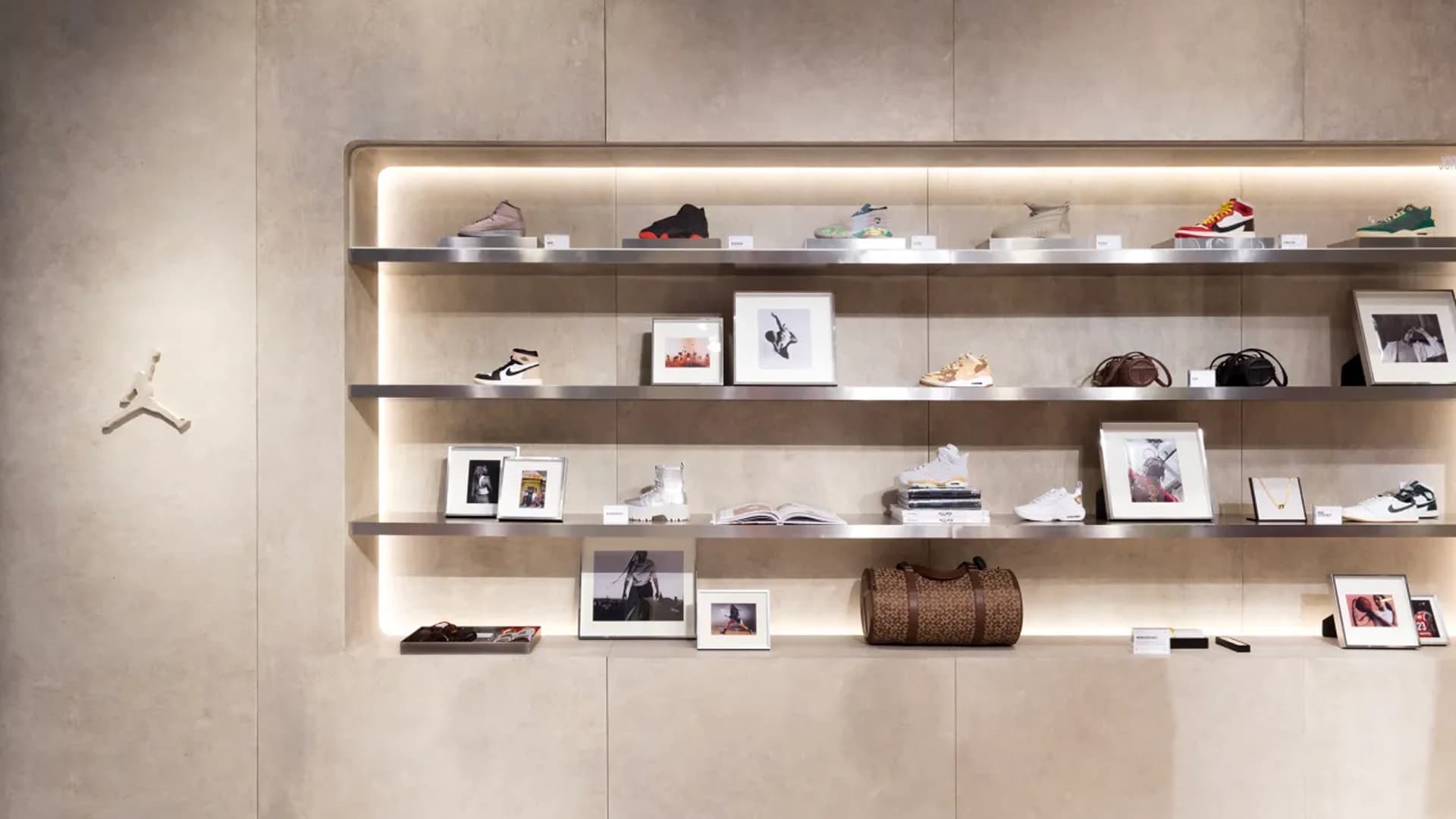 Jordan Women's at Nordstrom installation