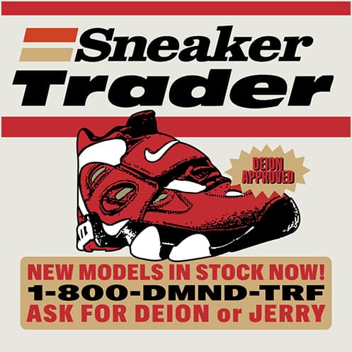 Nike Shoe Palace sneaker trader ad