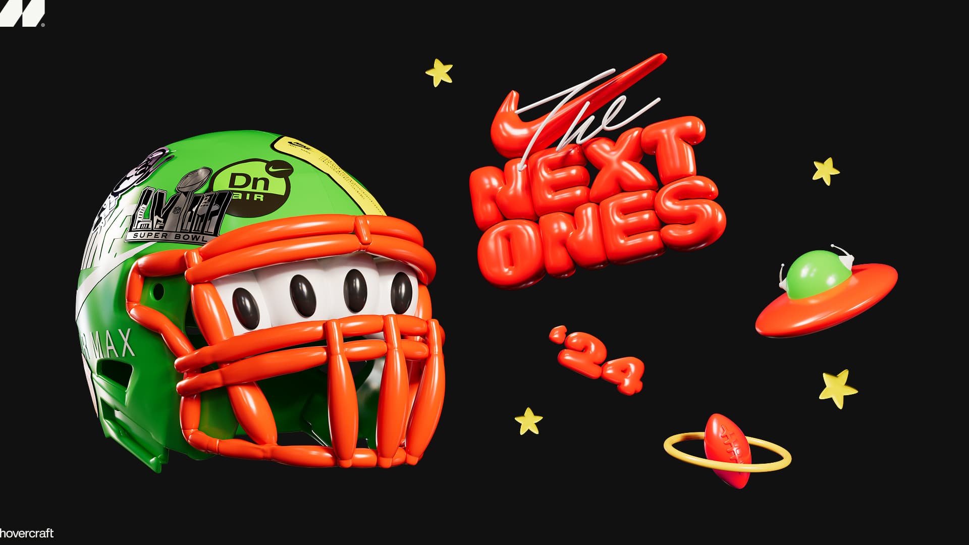 Nike The Next Ones Event 3D composite
