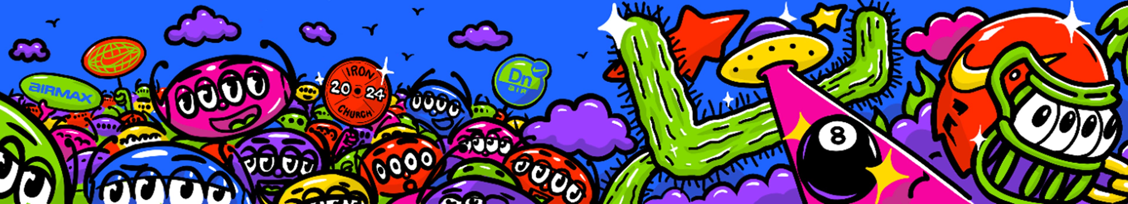 Nike The Next Ones Event mural photography