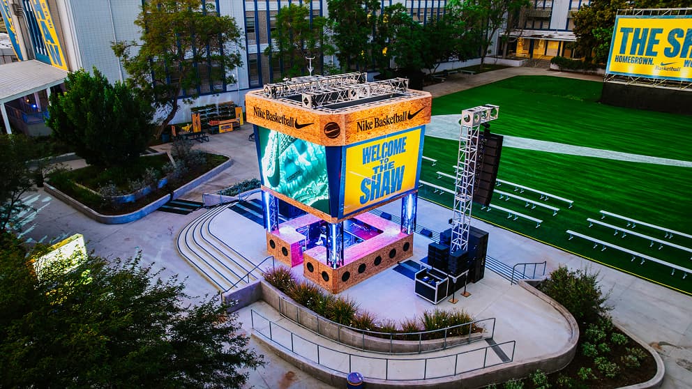 Nike The Shaw ASW'26 drone aerial photography