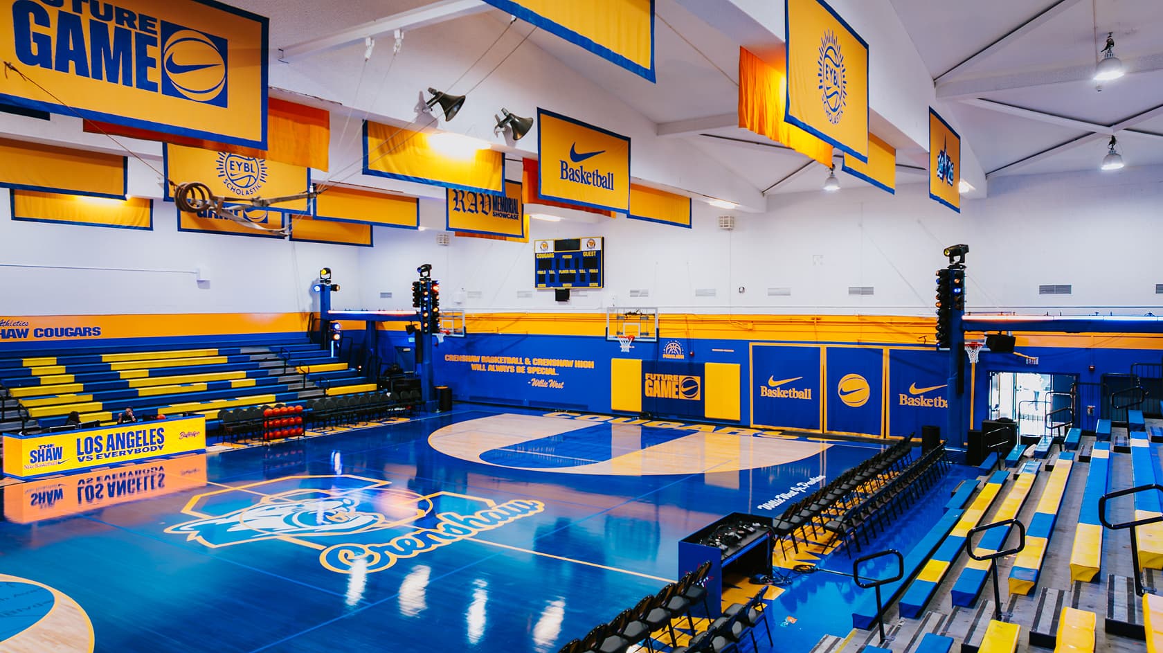 Nike The Shaw ASW'26 drone aerial photography