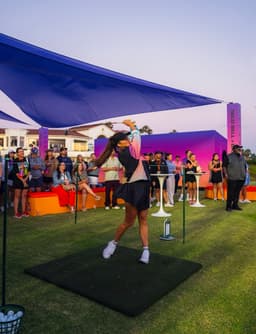 Taco Bell x Bad Birdie Invitational social post